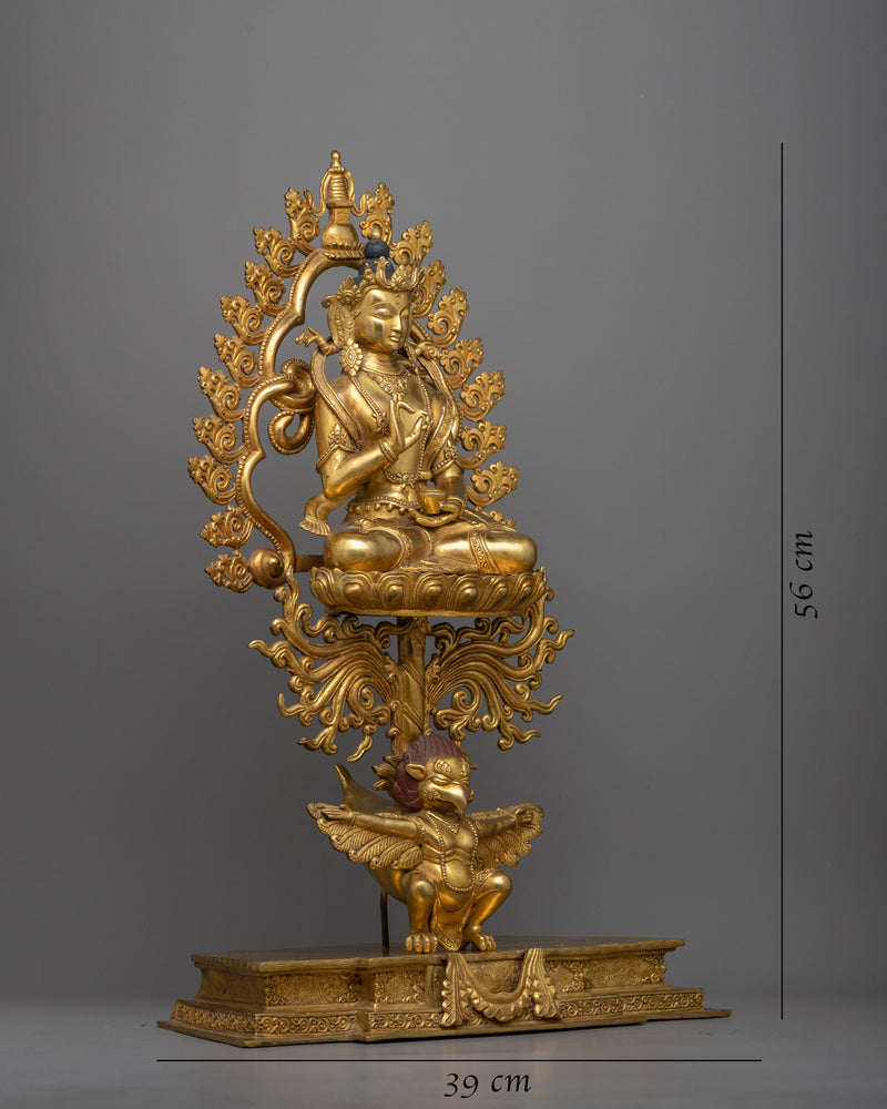 Five Dhyani Buddhas Set | Premium 24K Gold Gilded Assembly of Transcendental Wisdom