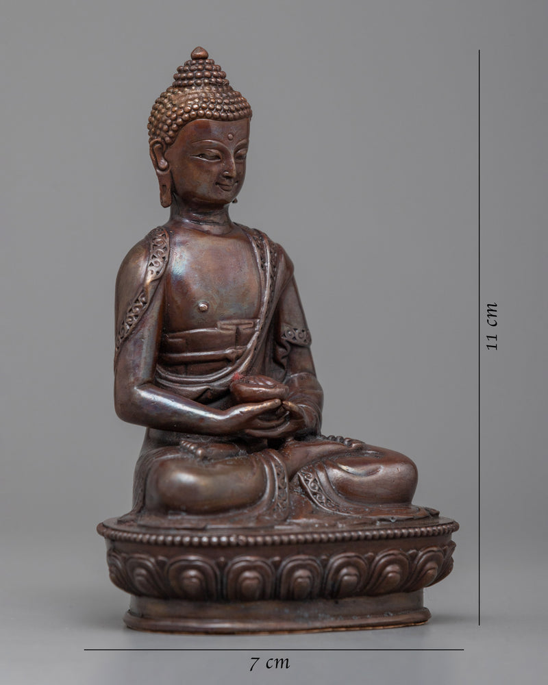 machine-made amitabha-buddha statue