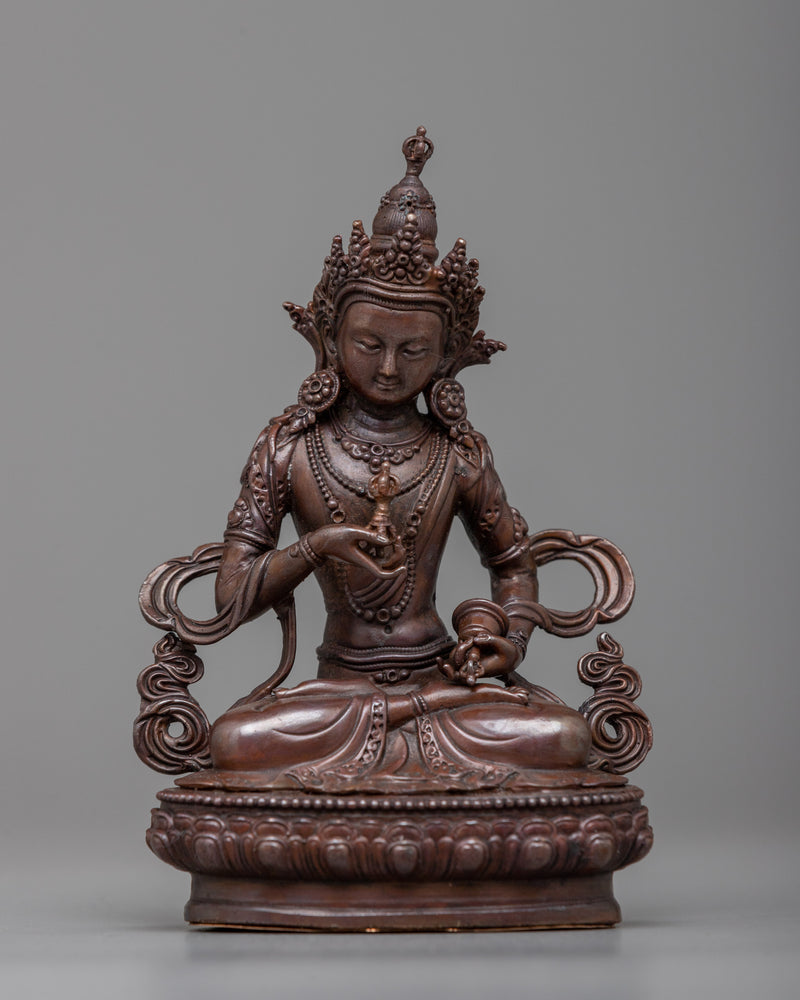 Machine-Made Bodhisattva Set | A Collection of Oxidized Copper Icons of Enlightenment