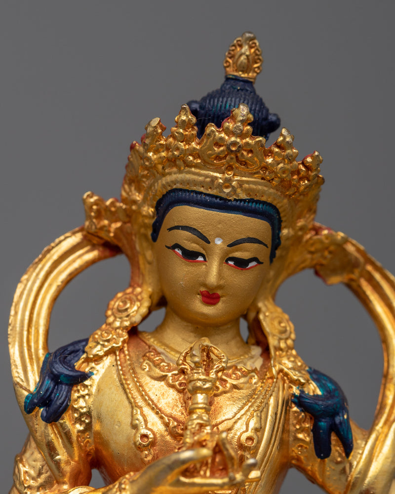 Electroplated Vajrasattva Statue