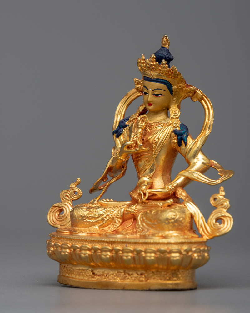 Electroplated Vajrasattva Statue