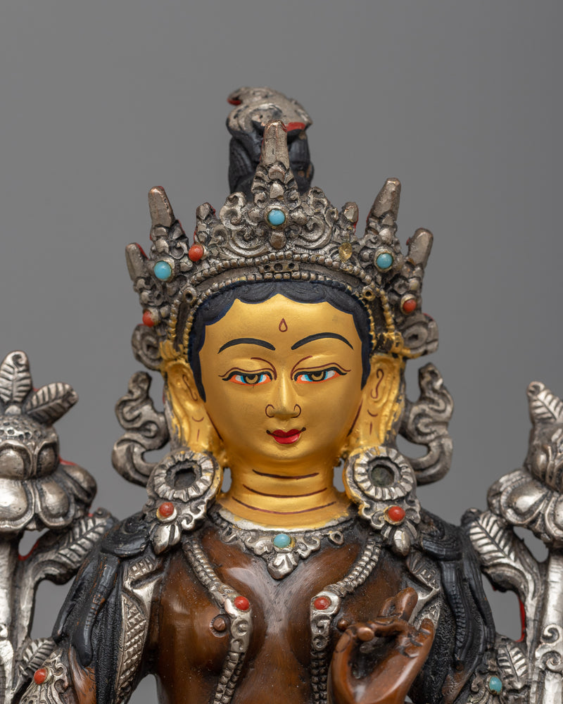 green-tara-hand-carved-statue