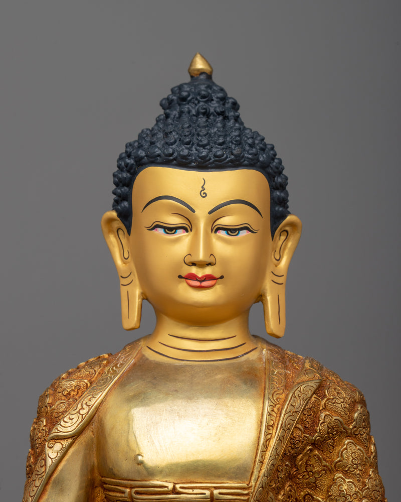 Beautiful carved amitabha-buddha