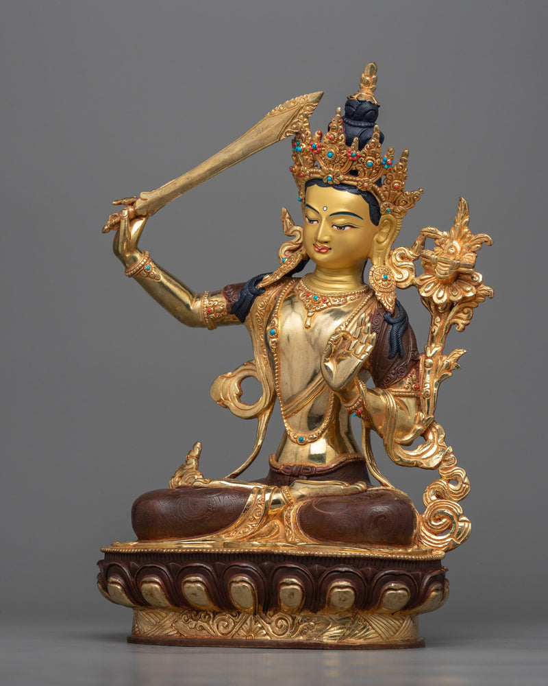 wisdom god manjushri