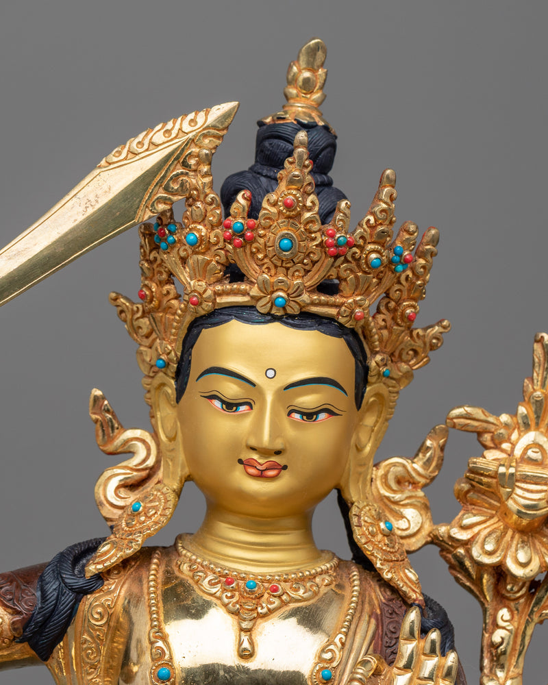 wisdom god manjushri