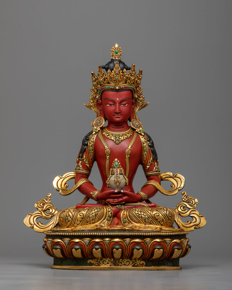 Six Bodhisattva Set | Exquisite 24K Gold Gilded Assembly | Colorful Sculpture