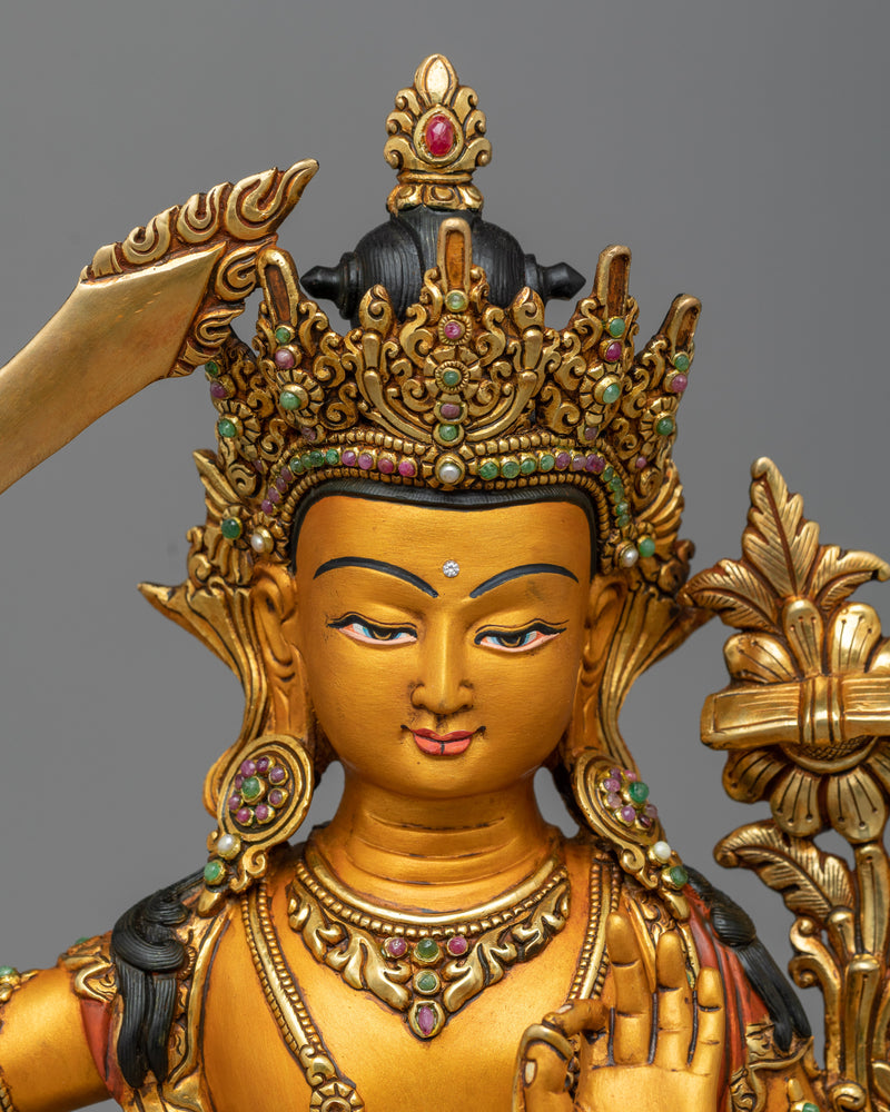 manjushri-sacred sculpture