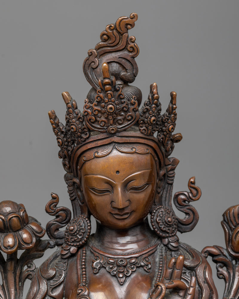 ma green-tara-beautiful statue