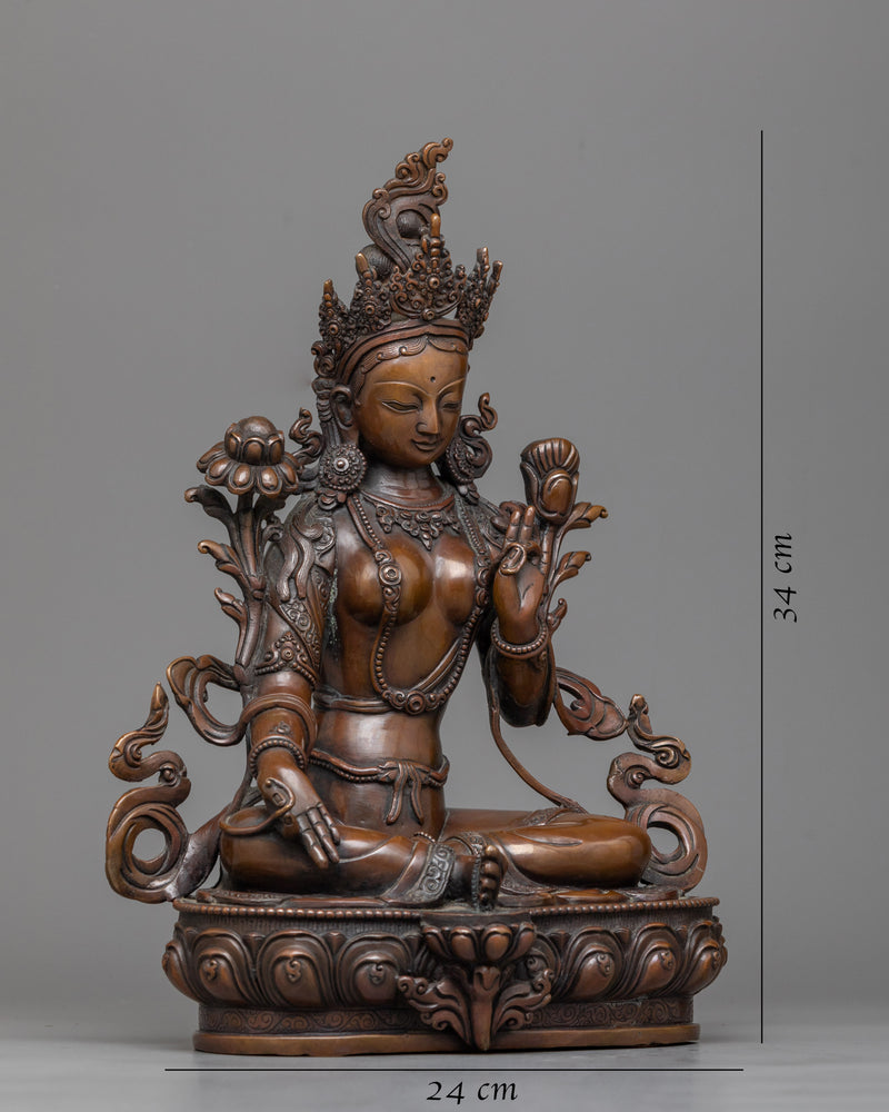 ma green-tara-beautiful statue