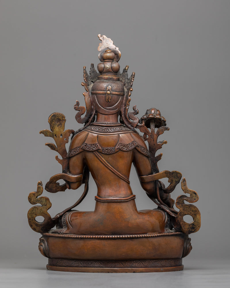 Ma Green Tara Beautiful Statue | Representation of Compassionate Strength