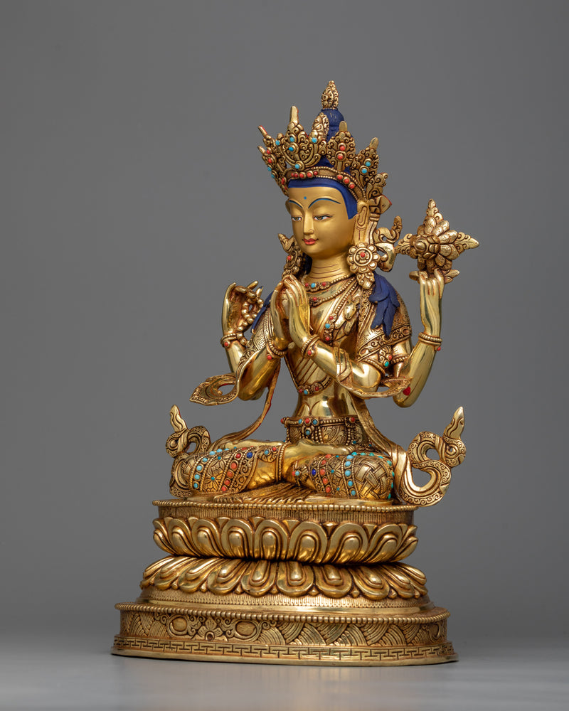 4-armed-bodhisattva-chenrezig-statue