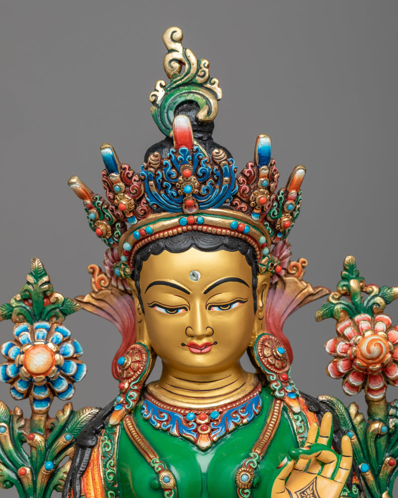 Bodhisattva green-tara