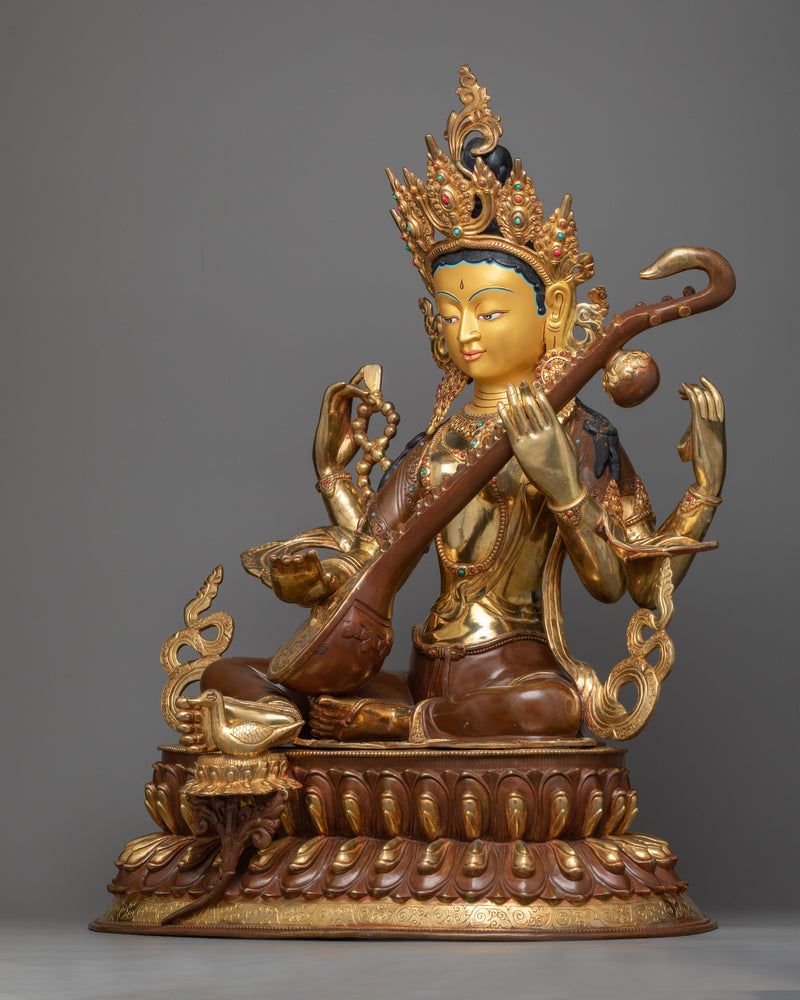 saraswati-Sculpture