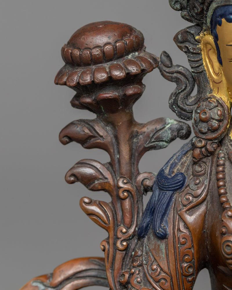 Ma Green Tara Bodhisattva Statue | Beacon of Compassionate Action