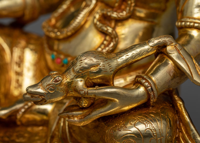 Wealth Deity Jambhala Statue | Symbol of Prosperity and Generosity