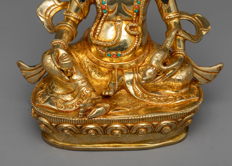 Wealth Deity Jambhala Statue | Symbol of Prosperity and Generosity