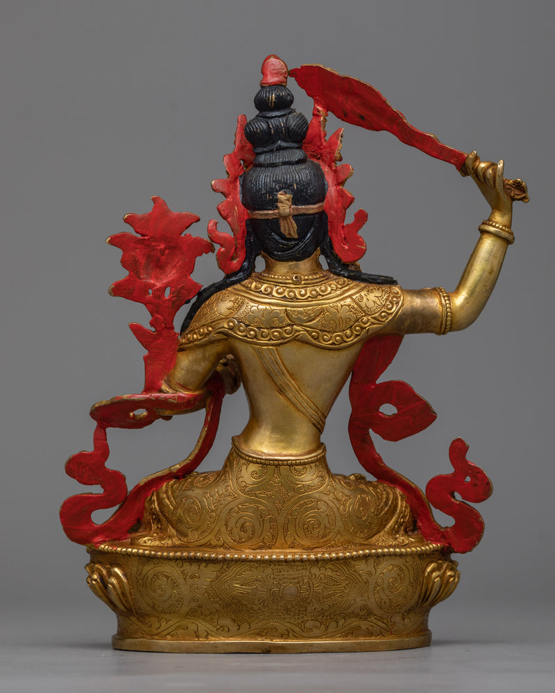 Wisdom Buddha Manjushree Statue | Emblem of Transcendent Wisdom