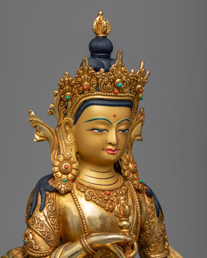 Bodhisattva Bajrasattva Statue | Icon of Purity and Clarity