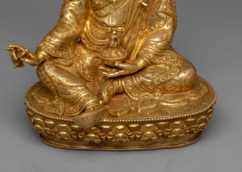 Precious Guru Padmasambhava Statue | Icon of Vajrayana Mastery