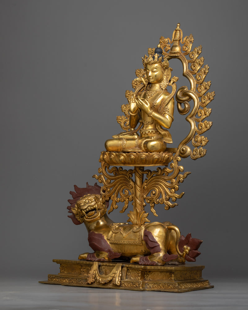 vairocana-on snow lion