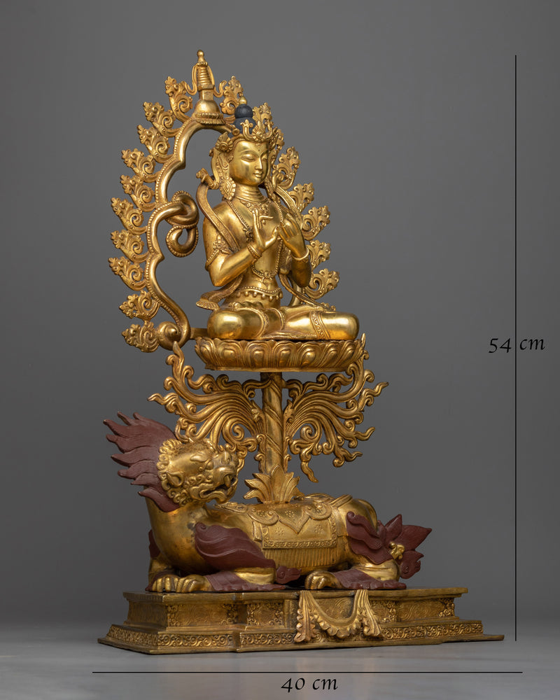 vairocana-on snow lion