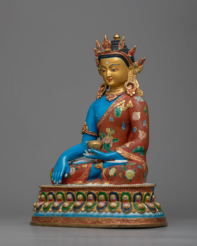 Shakyamuni Buddha Colorful Statue