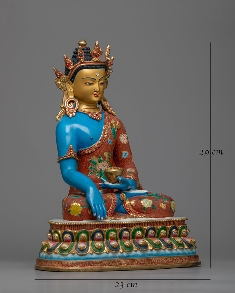 Shakyamuni Buddha Colorful Statue