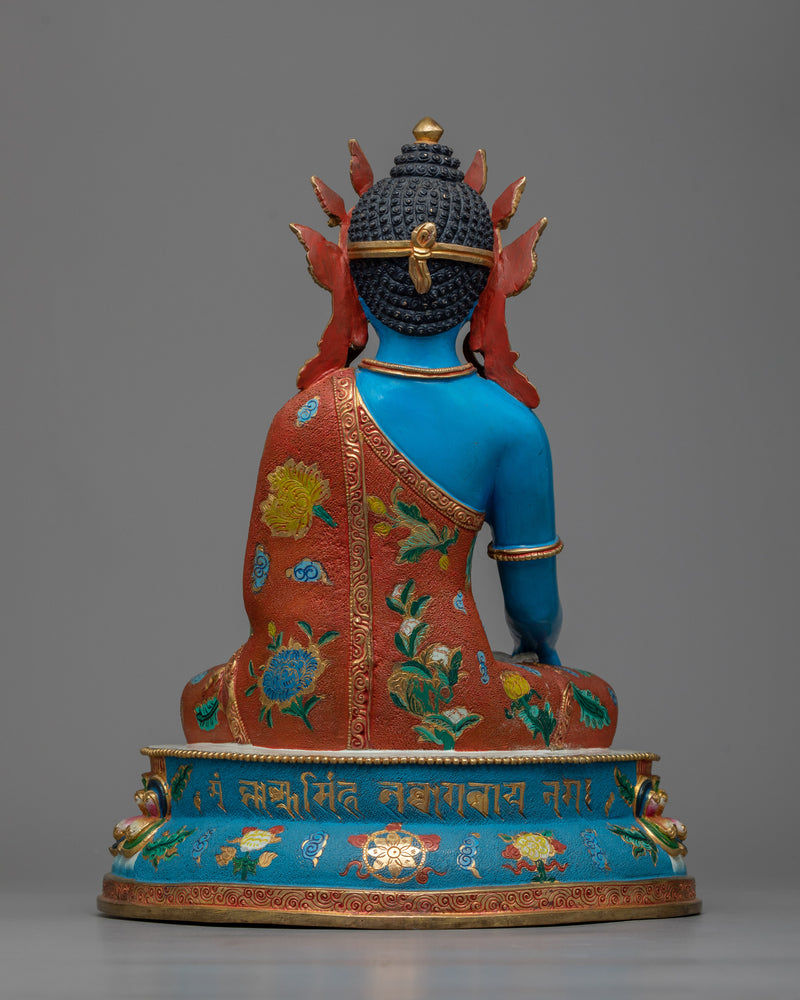 Shakyamuni Buddha Colorful Statue | Representation of the Enlightened One