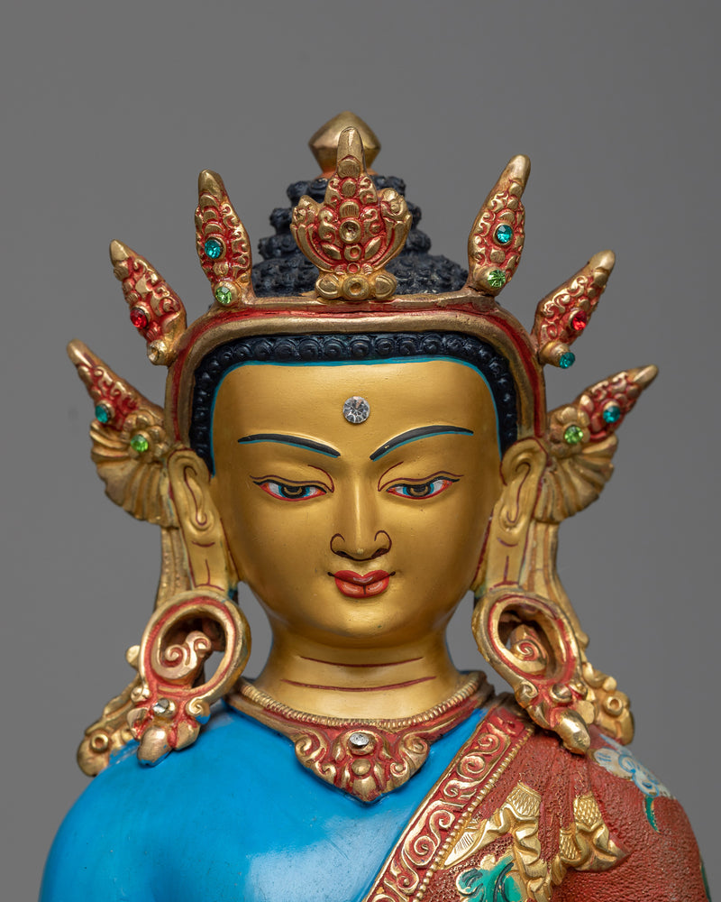 Shakyamuni Buddha Colorful Statue | Representation of the Enlightened One