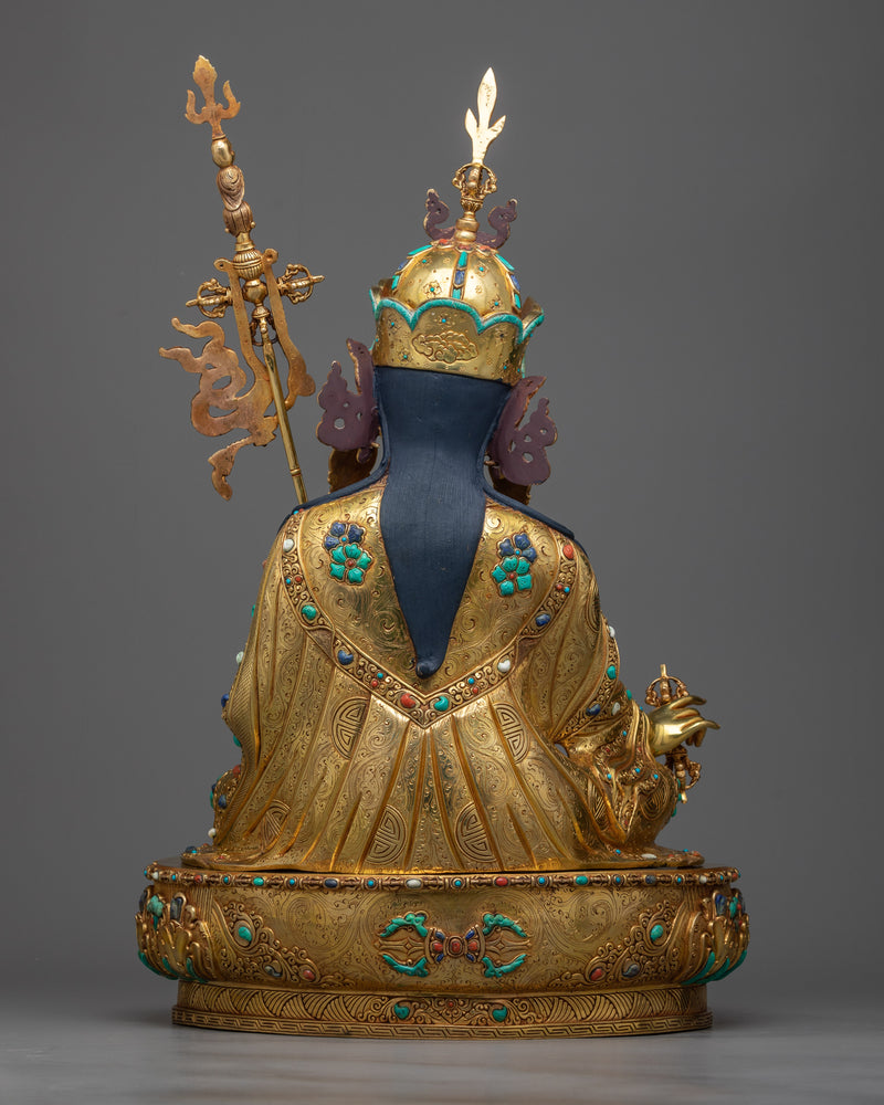 Padmasambhava Rinpoche Sculpture | Masterpiece of Vajrayana Iconography