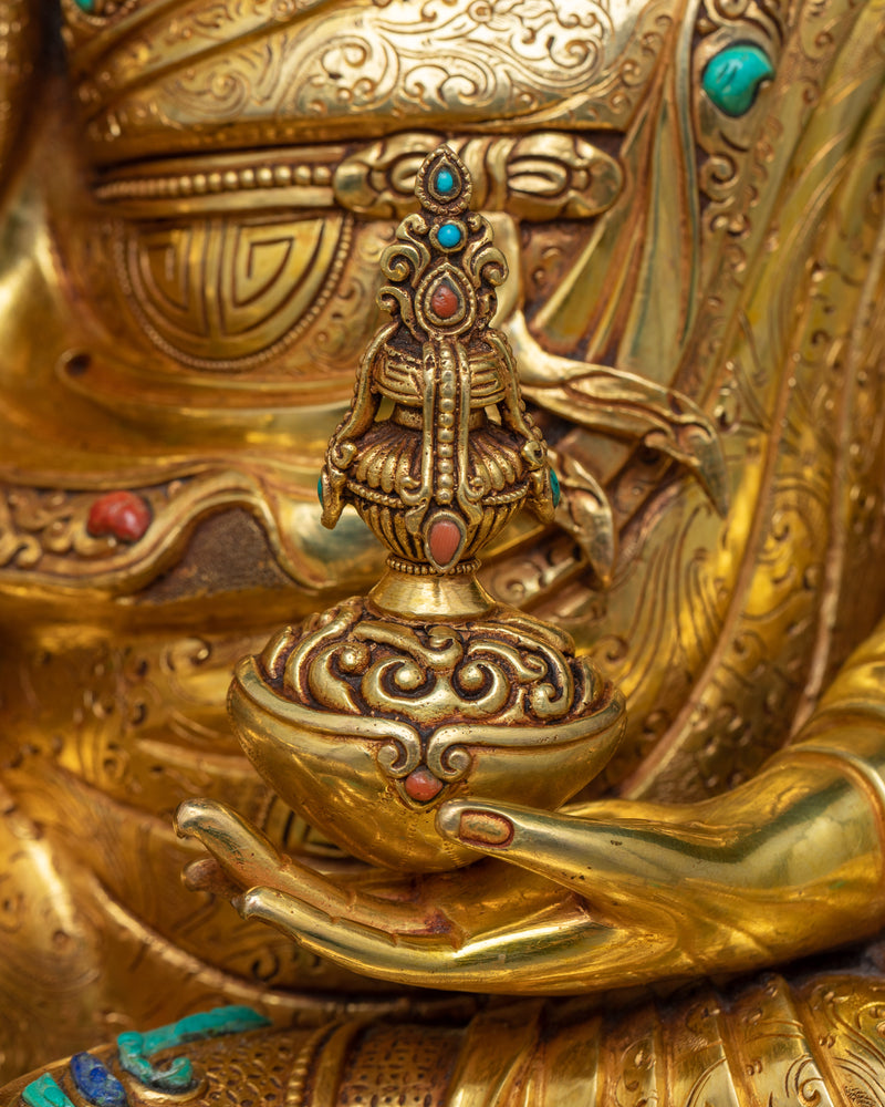 Padmasambhava Rinpoche Sculpture | Masterpiece of Vajrayana Iconography