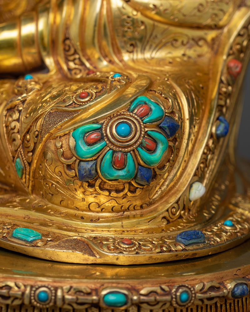 Padmasambhava Rinpoche Sculpture | Masterpiece of Vajrayana Iconography