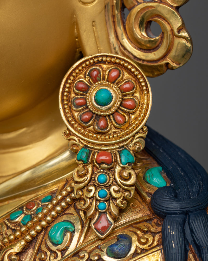 Padmasambhava Rinpoche Sculpture | Masterpiece of Vajrayana Iconography