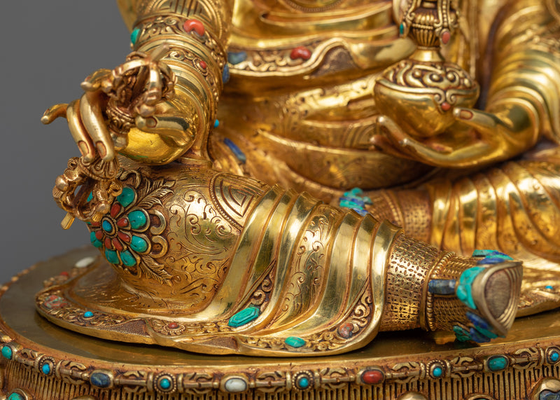 Padmasambhava Rinpoche Sculpture | Masterpiece of Vajrayana Iconography