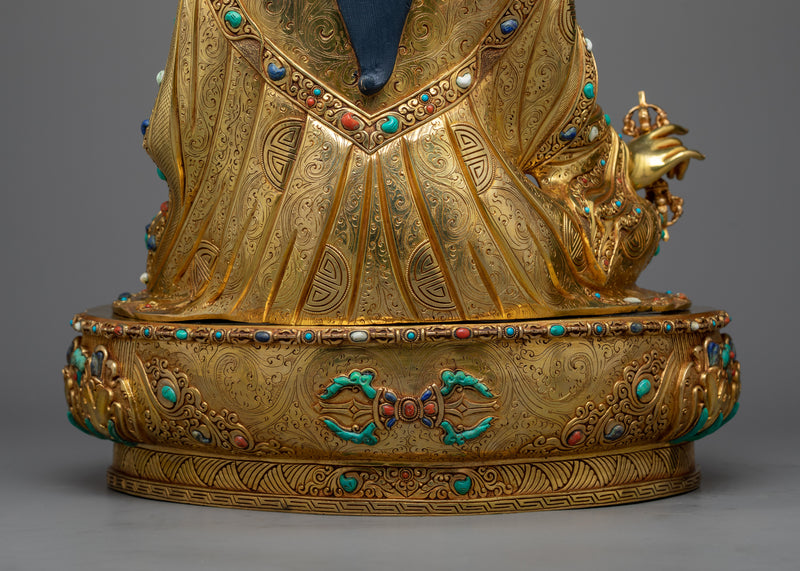 Padmasambhava Rinpoche Sculpture | Masterpiece of Vajrayana Iconography