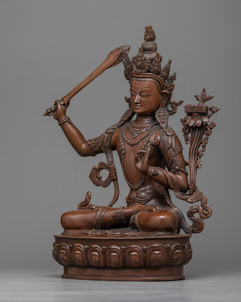 bodhisattva-manjushree-sculpture