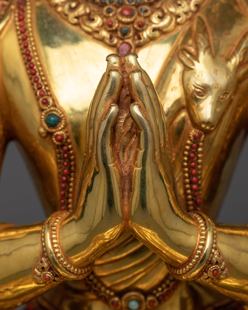 Bodhisattva Chenresi Statue | Embodiment of Universal Compassion