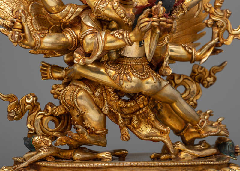 Vajrakilaya Sculpture for Shrine | Embodiment of Obstacle Removal