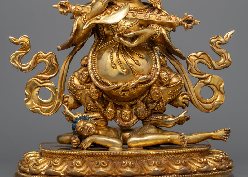 Shakya Dharmapala Statue | Protector of the Dharma "Shakya School"