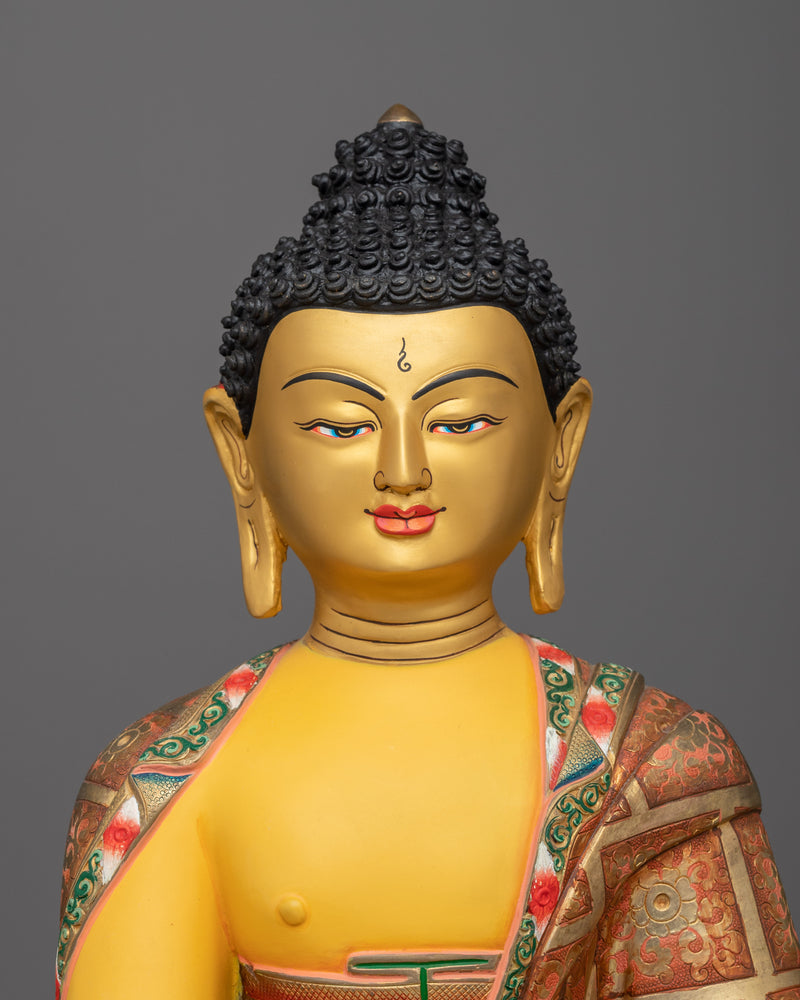 shakyamuni-buddha-colorful sculpture