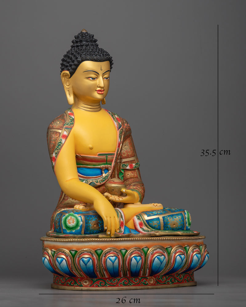 shakyamuni-buddha-colorful sculpture