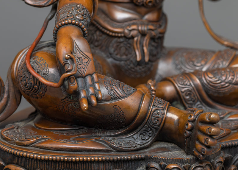 Mother Arya Green Tara Oxidized Statue | Essence of Compassion