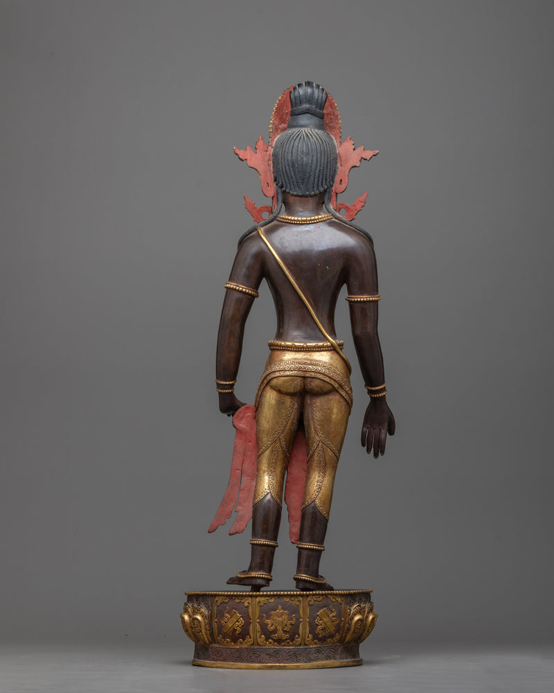 Majestic Standing Chenrezig Statue | Symbol of Compassion