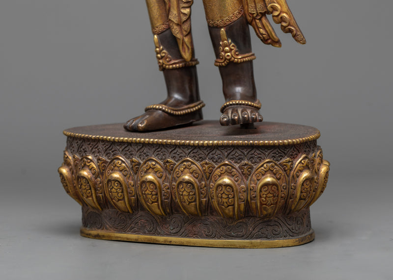 Majestic Standing Chenrezig Statue | Symbol of Compassion