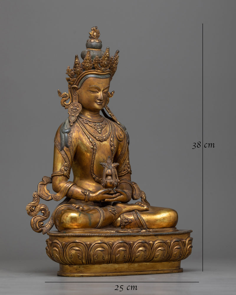 Amityus Antique Statue | A Timeless Symbol of Enlightenment and Grace"