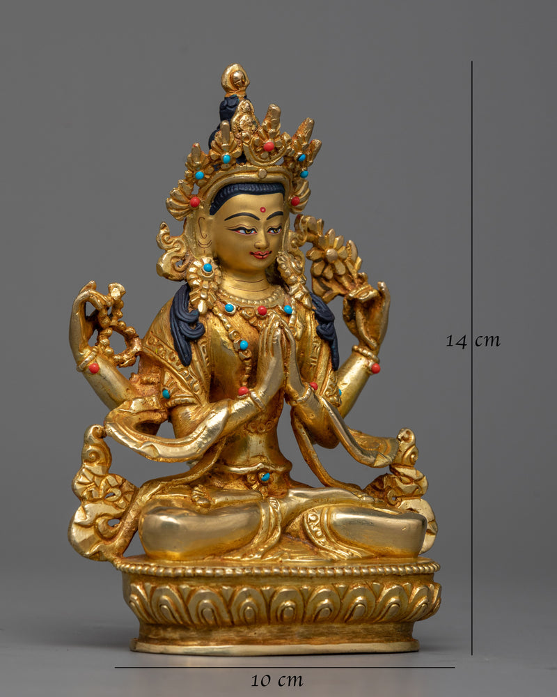 chenrezi-gilt-statue