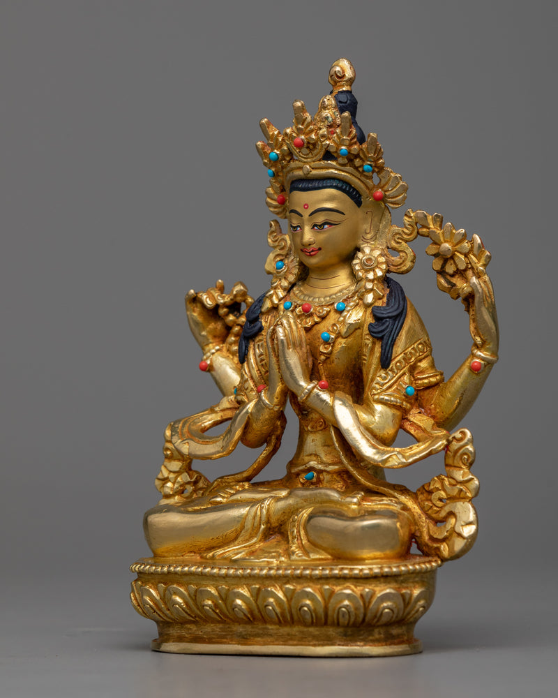 chenrezi-gilt-statue