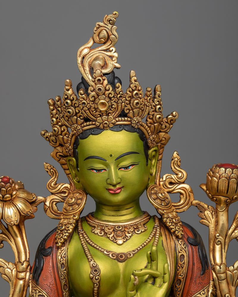 spiritual-green-tara-sculpture