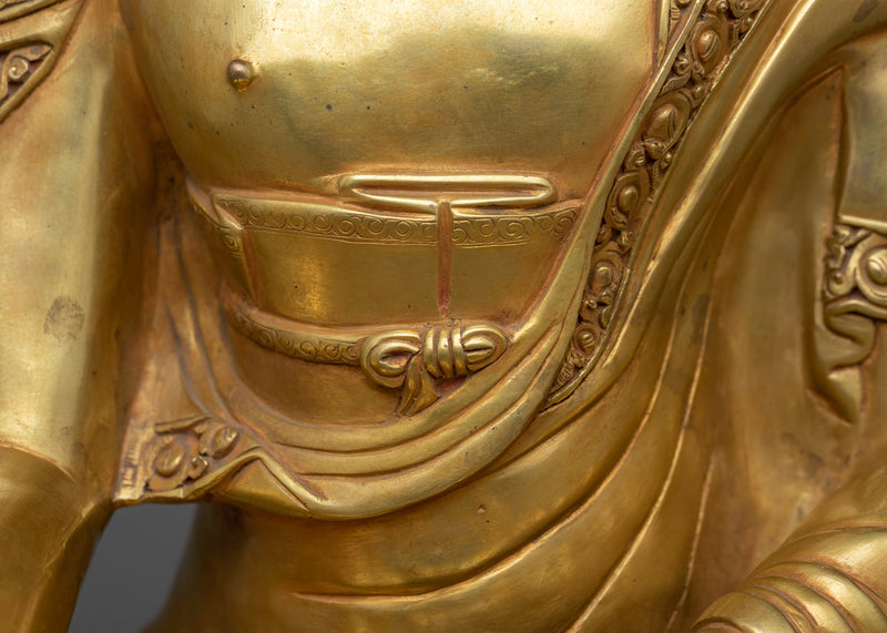 The Buddha Shakyamuni Statue | 24K Gold Gilded Essence of Enlightenment