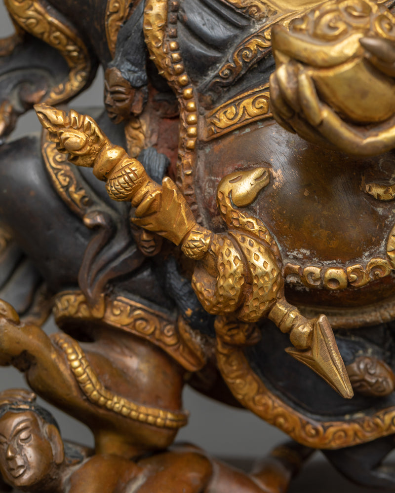 Bernagchen Mahakala Statue | Fierce Protector of the Dharma